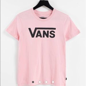 Vans Flying V t-shirt in pink